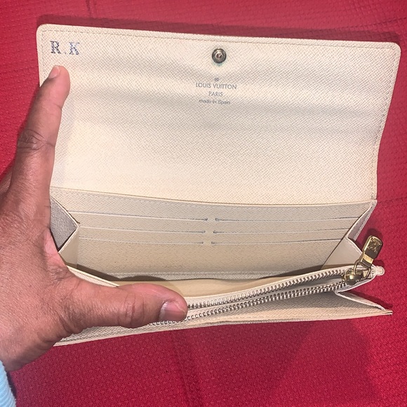 Authentic Louis Vuitton Damier Azur Long Wallet - Picture 4 of 9